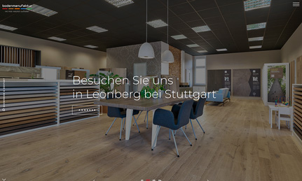 Bodenmanufaktur Leonberg Webdesign