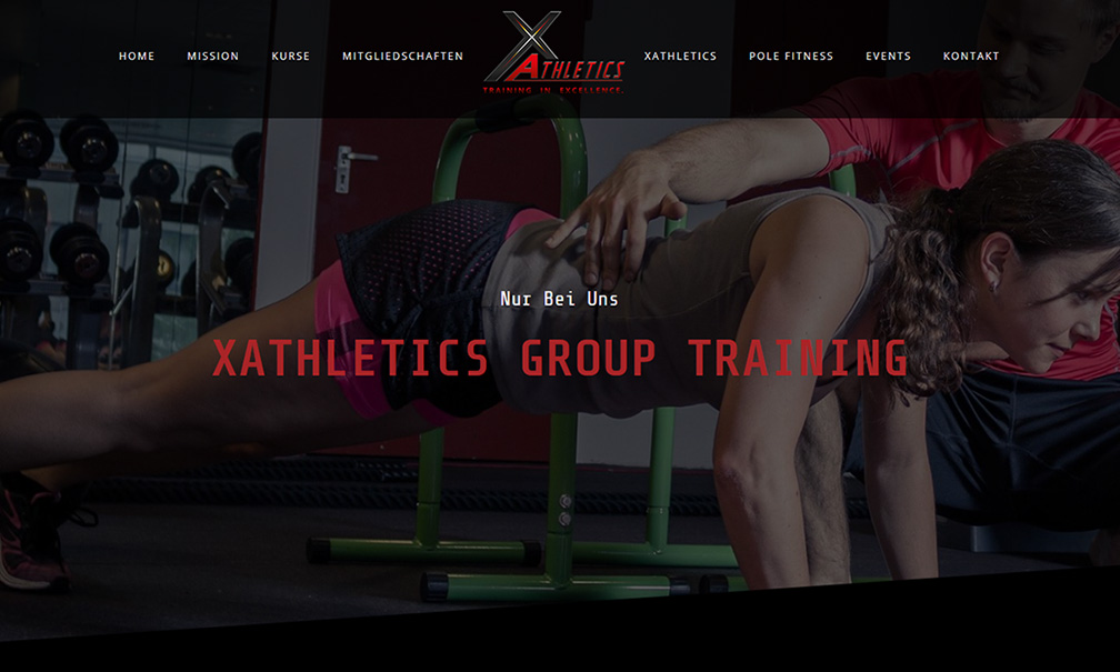 X-Athletics Website